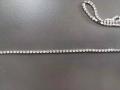 Glas Kristall Strass Cup Chain 2MM