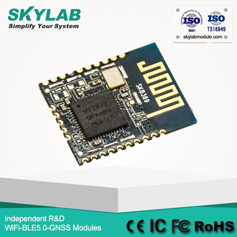 SKYLAB Bluetooth Dongle Transmitter Spi/Uart/I2C Ant Nrf52832 integrated circuit Bluetooth 4.2 Ble Module