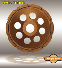 Diamond single cup wheel