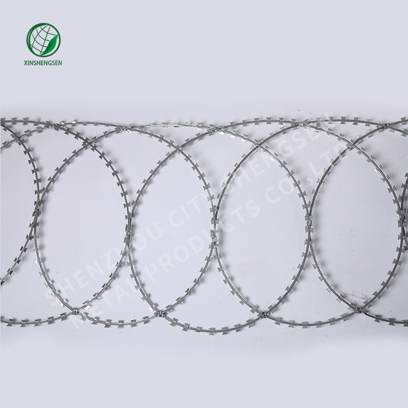 25kg stainless steel anti climb razor wire clip