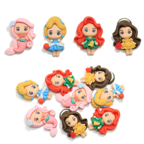 Προμήθεια Lovely Girl Kawaii Princess Resin Cabochon Flatback Keychain Art Decor Kids Hairpin Ornament Scrapbook Making