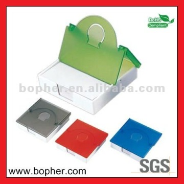novelty plastic memo block holder