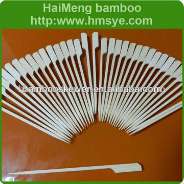 BBQ Bamboo Skewers Sticks with handle