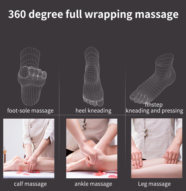 Foot And Calf Massager Machine With Shiatsu Calf Arm Leg Foot Massager