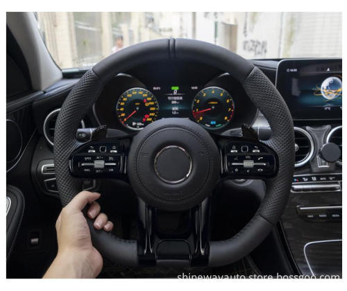 Piano Black Trim Volant Lenkrad for Mercedes-Benz Models