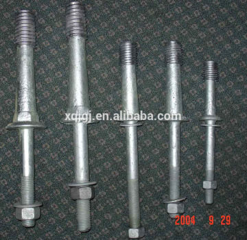 Cast Lead Head Spindle for Insulator