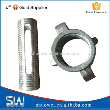 Formwork scaffolding prop nut for construction