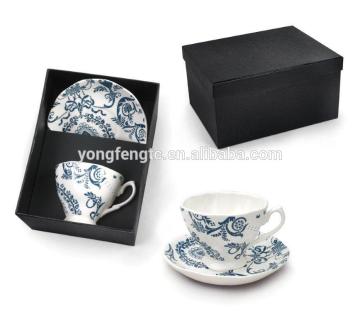YF27016 espresso cups and saucers gift box packing