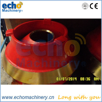 wear castings Terex Finlay C-1554 concave and mantle for cone crusher