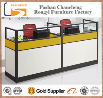 Classic 2 person standard sizes cheap modern used office partitions