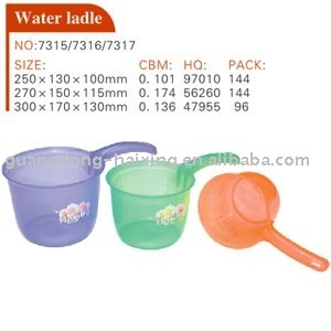 plastic water ladle