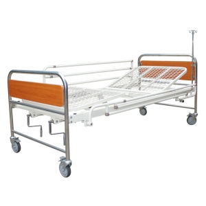 Bed for Hospital With Two Cranks