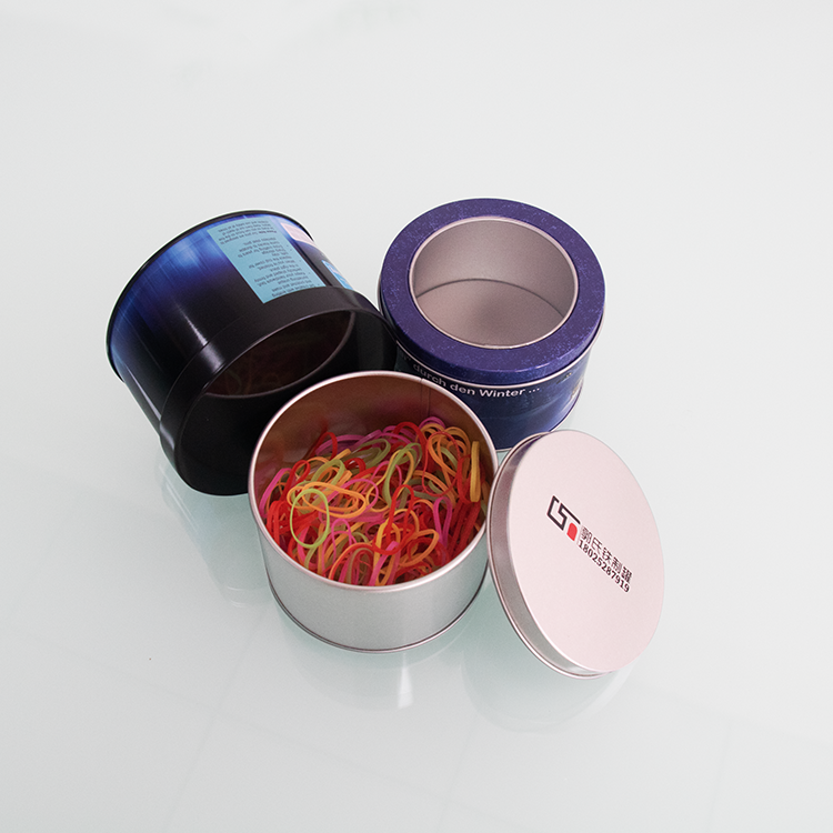 Factory Direct High Quality New Arrival High Performance Customized Printing Logo Color Round Gift Tin Box Can