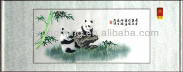 Panda gift- 100% handmade silk embroidery from China