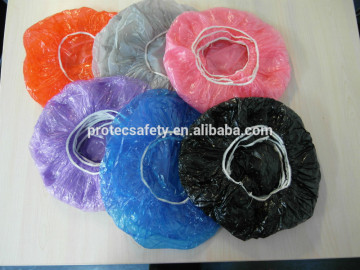 Disposable color shower caps