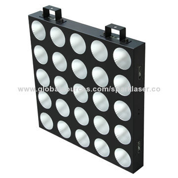 LED Matrix Light with Adjustable Sound Sensitivity, 25 Pieces/9W RGB 3-in-pieceNew