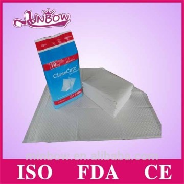 ISO FDA CE certification underpad heating nice incontinence underpad for patient