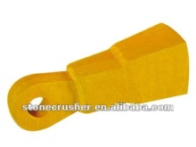 Wearable hammer crusher hammerhead