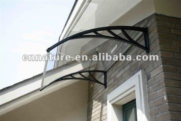 pc hollow ,solid sheet awning