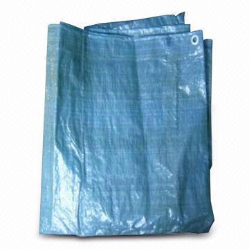 PE Tarpaulin with Double Sides Lamination, Available in Different Colors