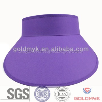 Wide Brim Polyester Sun Visor Cap Wholesale