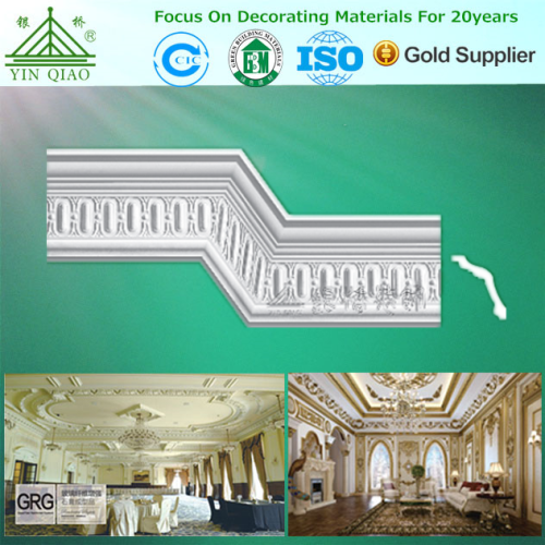 Sound Proof Construction Home Interior Decoration Gypsum Cornice