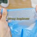 Disposable Flat plastic Transparent star-sealed garbage bags