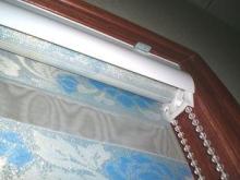 Patterned Zebra Jacquard Electric Roller Blind , Horizontal