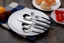 Silver Stainless Steel Dinnerware Set Cutlery Set