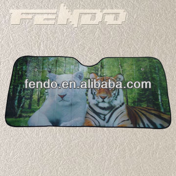 advertising car sun shade