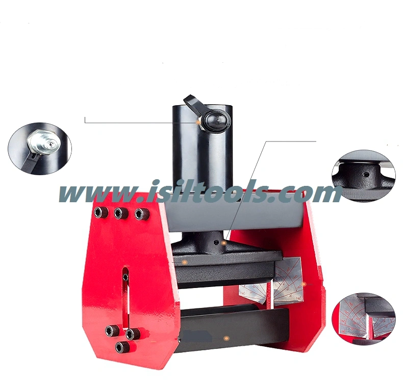 Igeelee Bending Tools CB-200A Hydrauilc Busbar Bender Copper Bending Tool for 12mm Max of Sheet, Applicable for Al/ Cu Sheet
