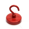 32mm TS16949 Certified Neodym Magnet Red hanging Hook