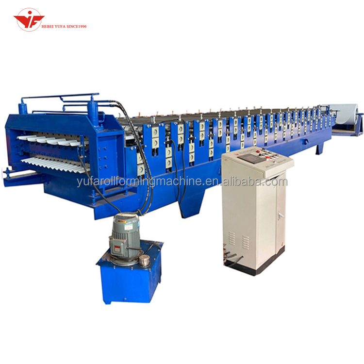 China 2021Hot sale zinc roofing sheet ibr roof making machine