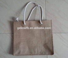 Factory supply promotion gift cheaper Jute bag for shopping used