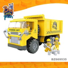Mini engineering truck intelligent plastic children toys wholesale