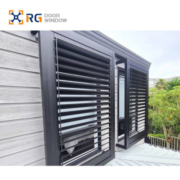 RG Wholesale: Custom Vertical Louvre Hurricane Shutters and Aluminium Windows Shutters