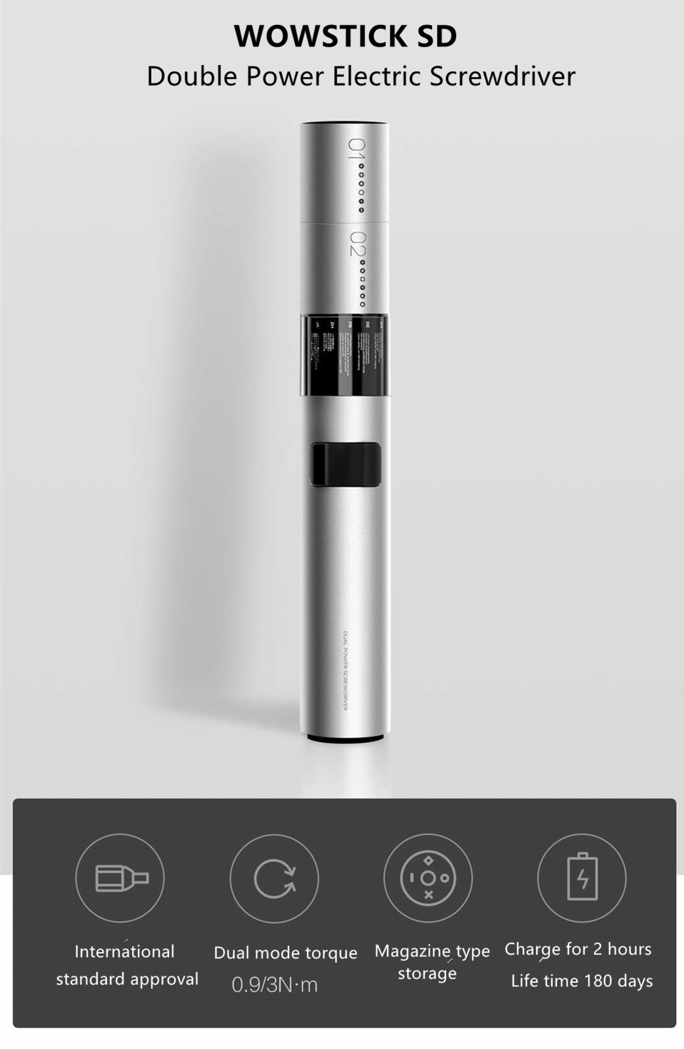 Xiaomi Mijia Wowstick Sd Screwdriver