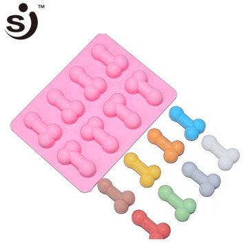 Hot Selling Silicone Penis Ice Cube Mold Funny Popsicle Penis Mold