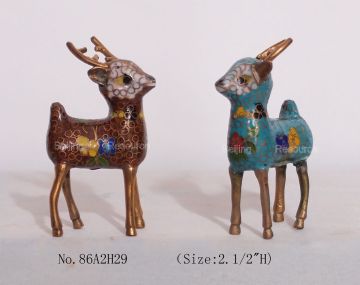 Cloisonne Deer