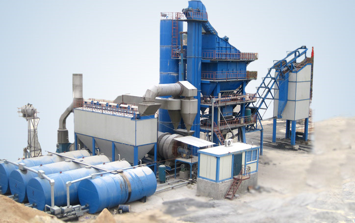 Modular asphalt plant