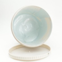 Blue and gold wall art