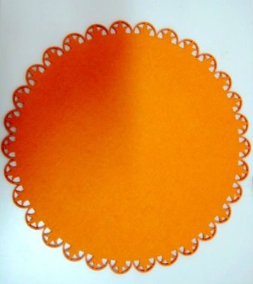 orange eat mat