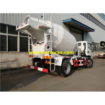 Yuejin 2500L Small Concrete Mixer Trucks