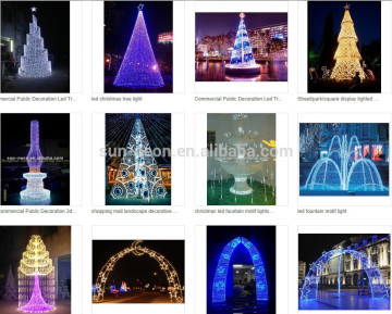 Acrylic Led Lighting Christmas Tree