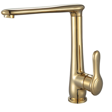 European style antique full brass kitchen spill-proof faucet