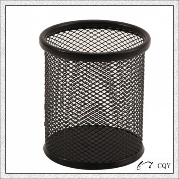 metal mesh pencil stand cup