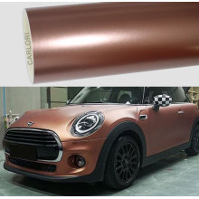 rose gold matte car wrap