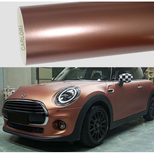 Rose Gold Matte մեքենայի փաթաթում