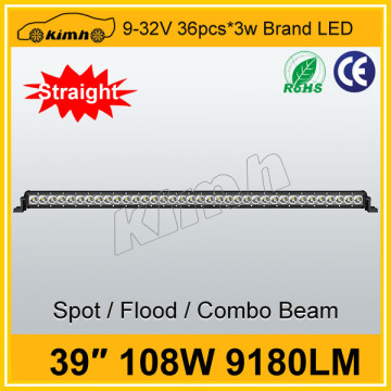 New products 39" 108w mini roof led cooler light bar