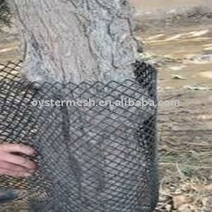 Plastic fruit tree netting